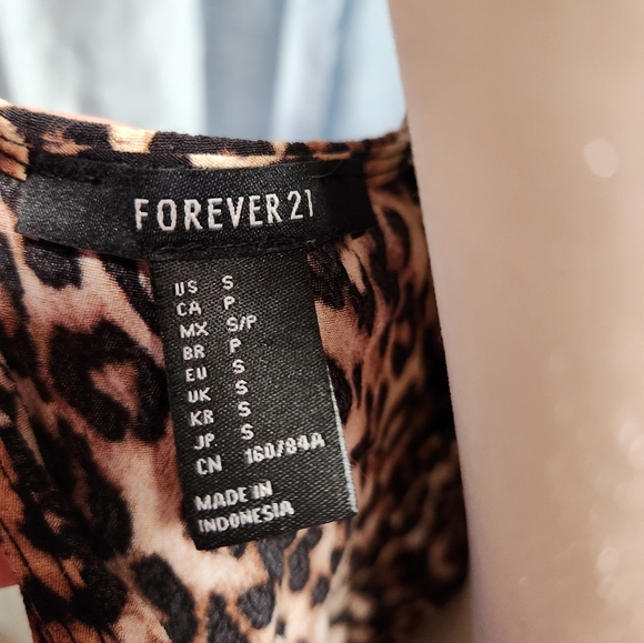 Forever 21 Animal Print Mini Dress - Picture 7 of 8